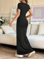 Women’s Sleek Bodycon Maxi Dress