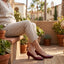 Women's Sleek Pointed Toe Kitten Heels
