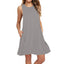 Women’s Sleeveless Loose Fit Swing Dress