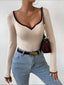 Women’s Slim Fit Ribbed Knit Sweater