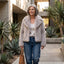 Women’s Soft Faux Fur Jacket with Wide Collar