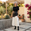 Women’s Summer Asymmetrical Midi Skirt