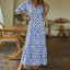 Women’s Summer V-Neck Boho Maxi Dress