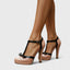 Women's T-Strap Bow Stiletto Platform Heels
