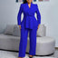 Women’s Chic Tailored Blazer and Trousers Set