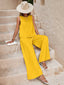 Women’s Two-Piece Casual Sleeveless Top and Wide Leg Pants Set