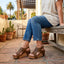 Women's Vintage Platform Cork Wedge Sandals