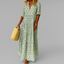 Women’s Vintage Print Maxi Dress