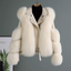 Women’s Winter Faux Fur Biker Style Jacket