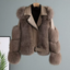 Women’s Winter Faux Fur Biker Style Jacket