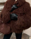 Women’s Chic Winter Faux Fur Coat