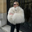 Women’s Chic Winter Faux Fur Coat