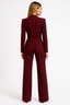 Women’s Chic V-Neck Long Sleeve Jumpsuit