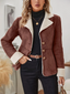 Turn-down Collar Coat for Women