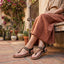Women's Bohemian Beaded Elastic Strap Flat Sandals